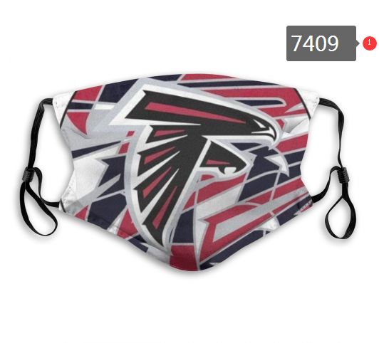 NFL 2020 Atlanta Falcons #2 Dust mask with filter